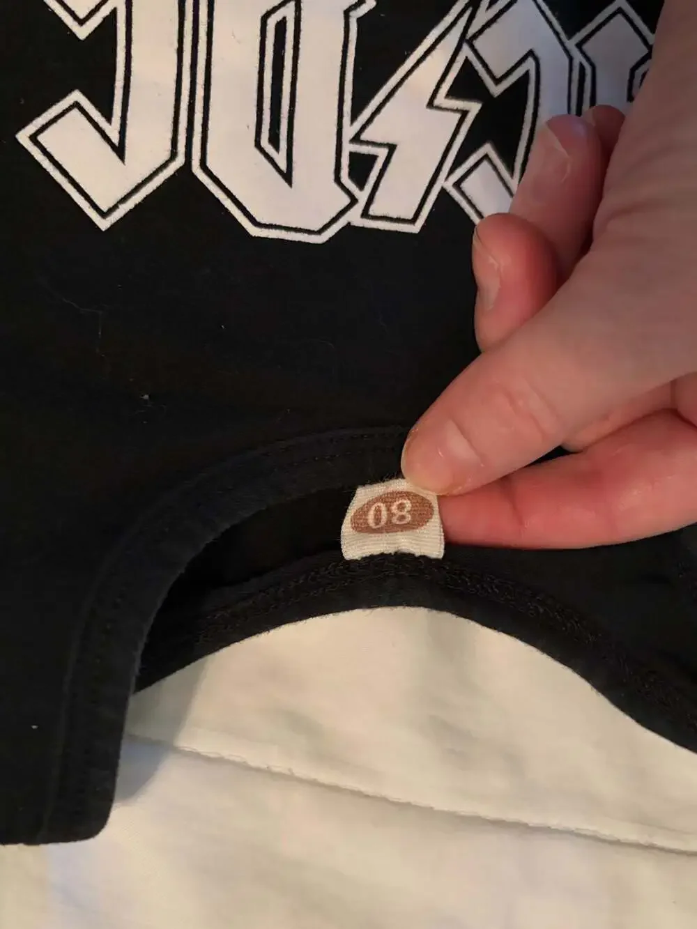 AC/DC Back in Black Baby Bodysuit and Snake Print Bottoms Outfit Set